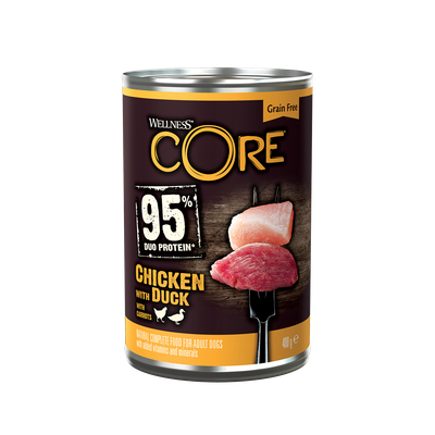 Blik Wellness Core kip-eend-wortel