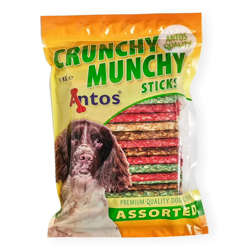 Crunchy Munchy Sticks 5" 10 mm MIX
