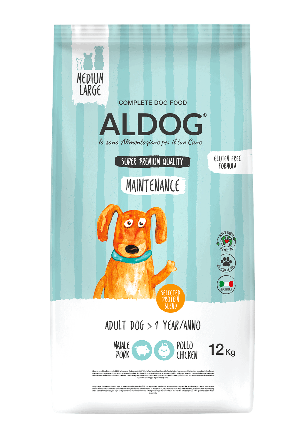 ALDOG - Maintenance - 12 kg - Medium