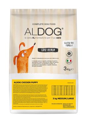 Aldog – chicken/kip – Puppy – M/L 3kg