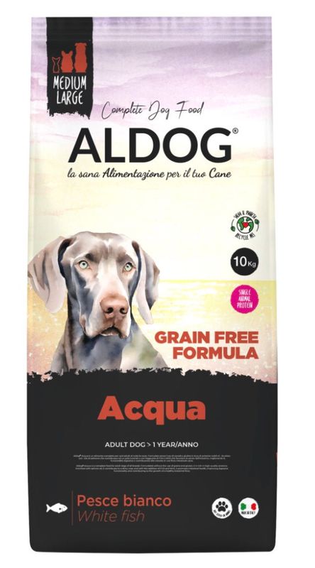 Aldog – Acqua – white fish – M/L 10 kg