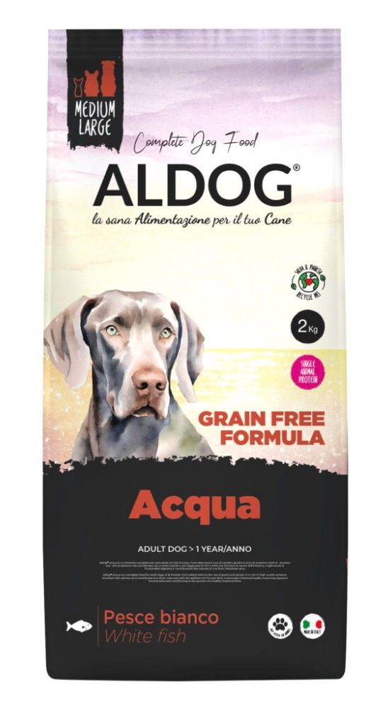 Aldog – Acqua – white fish M/L 2 kg Aldog – Acqua – white fish M/L 2 kg