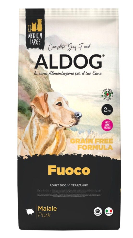 Aldog – Fuoco – pork M/L 2 kg