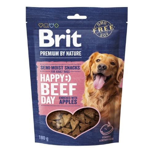 Brit Premium - Dog Semi-moist Snacks Beef with Apples 180 g