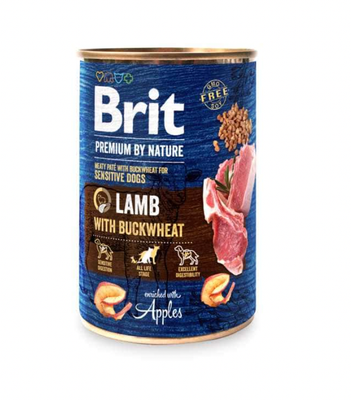 Brit Premium Blik - Sensitive – Lamb with buckwheat 400 g