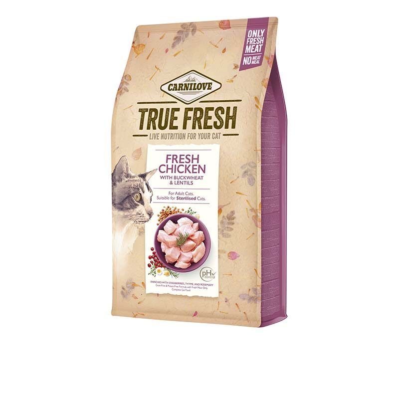 Carnilove True Fresh CHICKEN for Cats 4,8 kg Carnilove True Fresh CHICKEN for Cats 4,8 kg