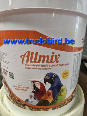 Allpet Allmix voor papegaaien en parkieten 5 kg