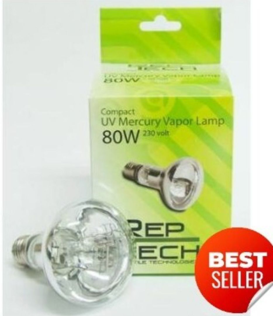 Compact Mercury Vapor lamp 80w (warmte + UV)