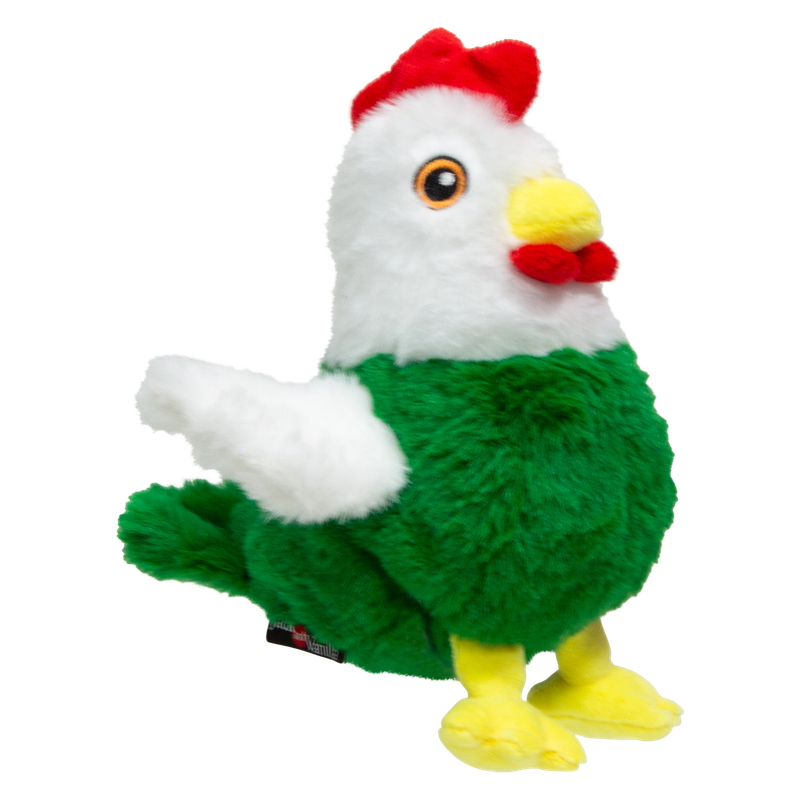 Speelgoed hond zoonimals  haan 18 cm