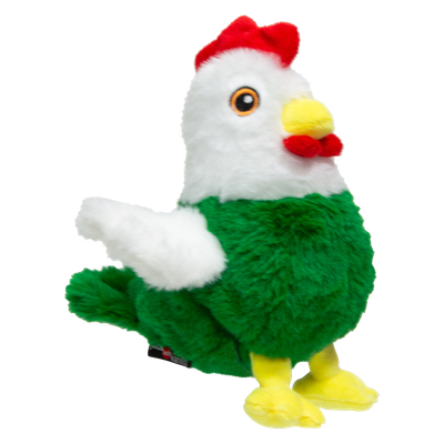 Speelgoed hond zoonimals  haan 18 cm
