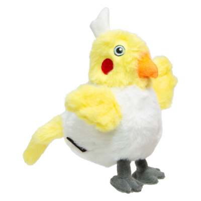 Speelgoed hond zoonimals kip 18 cm