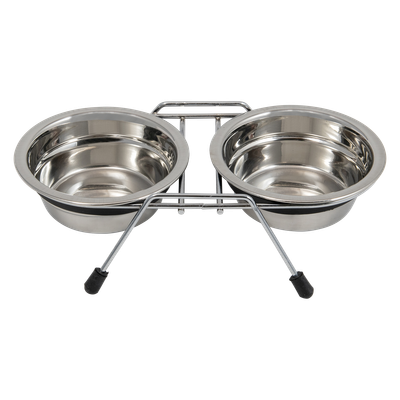 Silent diner eetset inox 2 x 240ml