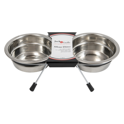 Silent diner eetset inox 2x 380ml