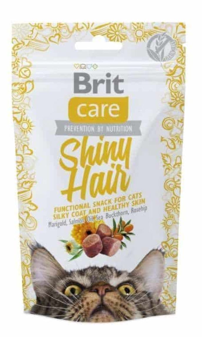 Brit Care snack kat - Shiny hair 50 g Brit Care snack kat - Shiny hair 50 g
