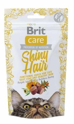 Brit Care snack kat - Shiny hair 50 g