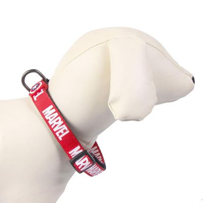 Dog collar Marvel Red XS