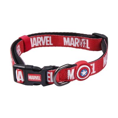 Dog collar Marvel Red XXS