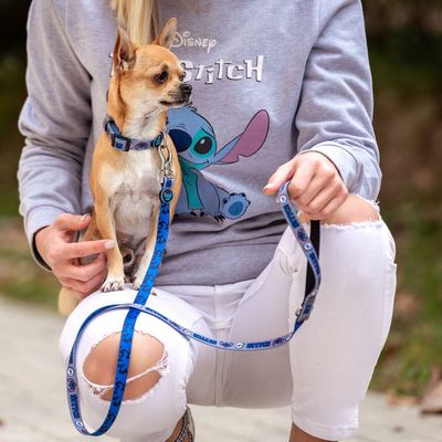 Dog Lead Stitch Grey M