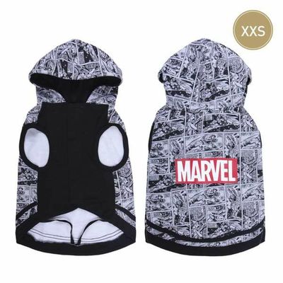 Dog Sweatshirt Marvel XXS Grey Dog Sweatshirt Marvel XXS Grey