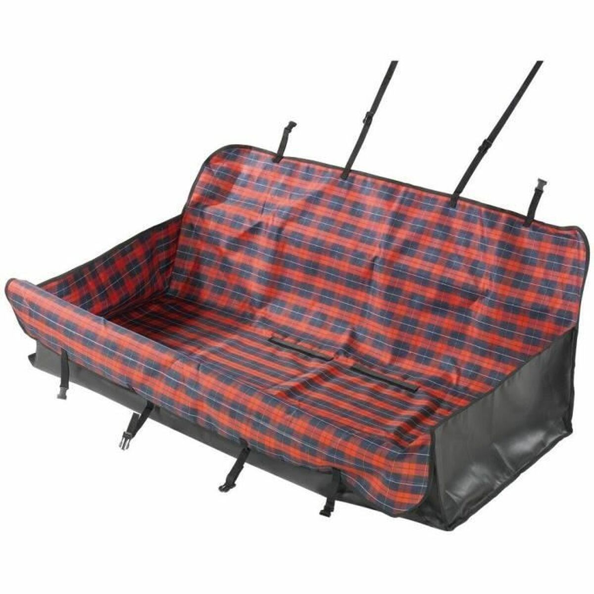 Protective Car Cover for Pets Ferplast Black Red 140 x 50 x 60 cm