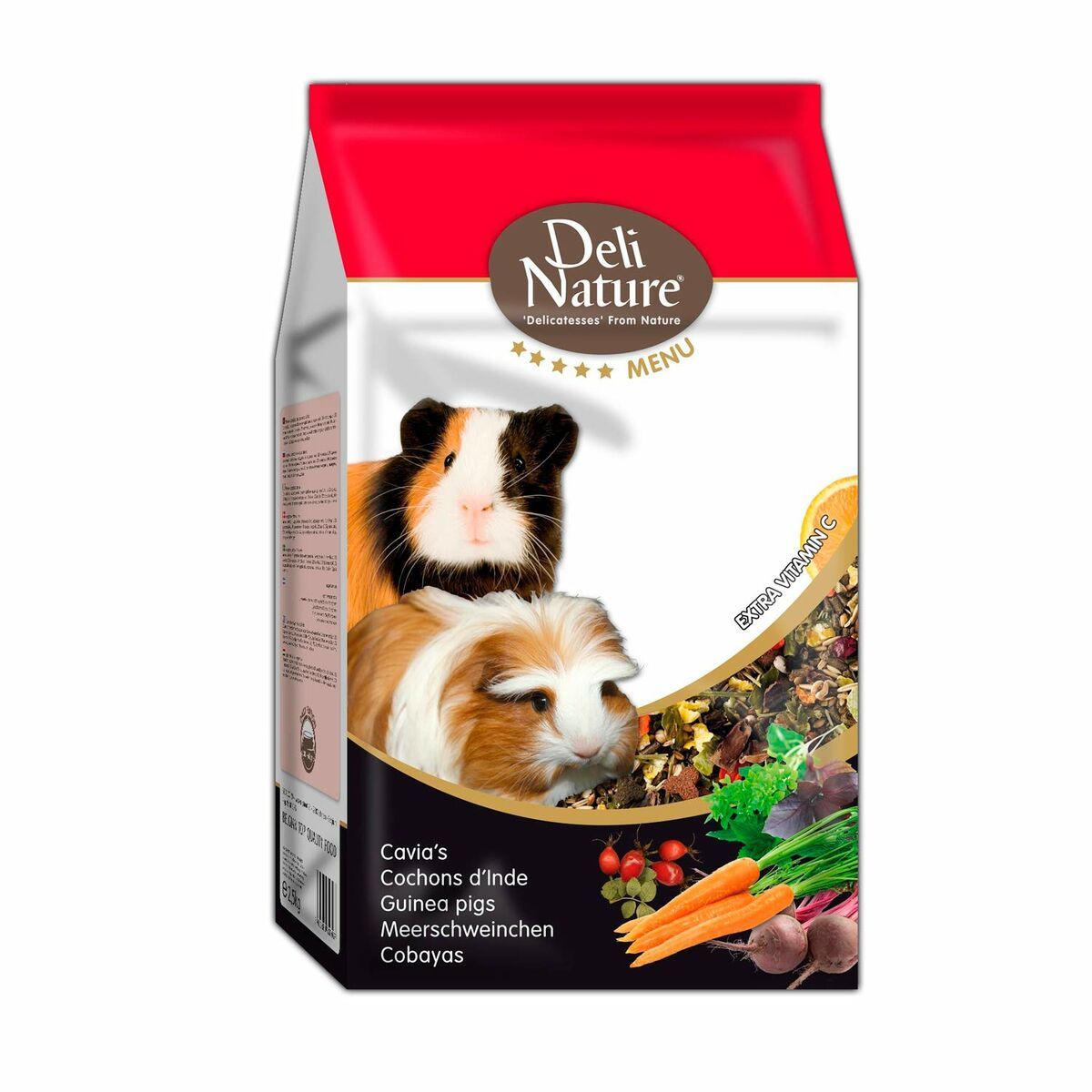 Fodder/Voeding cavia Deli Nature 750 gr Fodder/Voeding cavia Deli Nature 750 gr