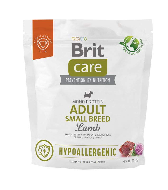 Brit Care Adult Small Breed Lam & Rijst 1kg Brit Care Adult Small Breed Lam & Rijst 1kg