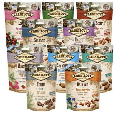 Carnilove verwenpakket snacks 10 stuks Carnilove verwenpakket snacks 10 stuks
