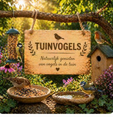 Buitenvogels - tuinvogels