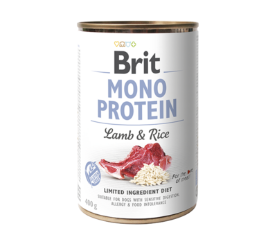 Brit Mono Protein Lam & Rijst 400 g
