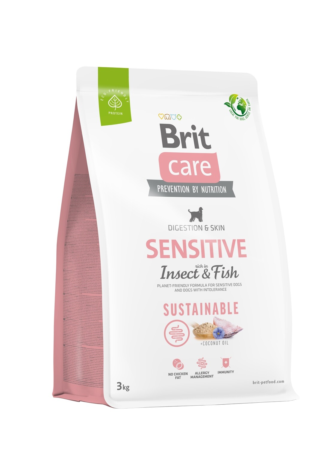 Brit Care - Sustainable - Sensitive 3 kg Brit Care - Sustainable - Sensitive 3 kg
