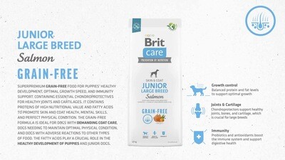 Brit Care - Grain free - Junior L 3 kg