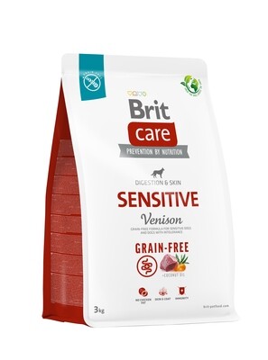 Brit Care - Grain free - Sensitive venison 3 kg