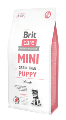 Brit Care Mini Graanvrij Puppy Lam 2kg