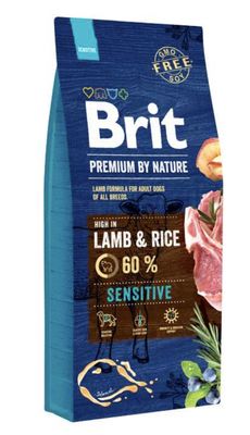 Brit Premium by nature Sensitive Lamb 15kg