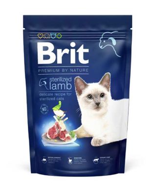 Brit Premium kat - voor gesteriliseerde katten - met lam - 1,5kg