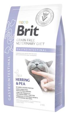 Brit kat Veterinary Diet - graanvrij - gastrointestinal/darmproblemen 2kg
