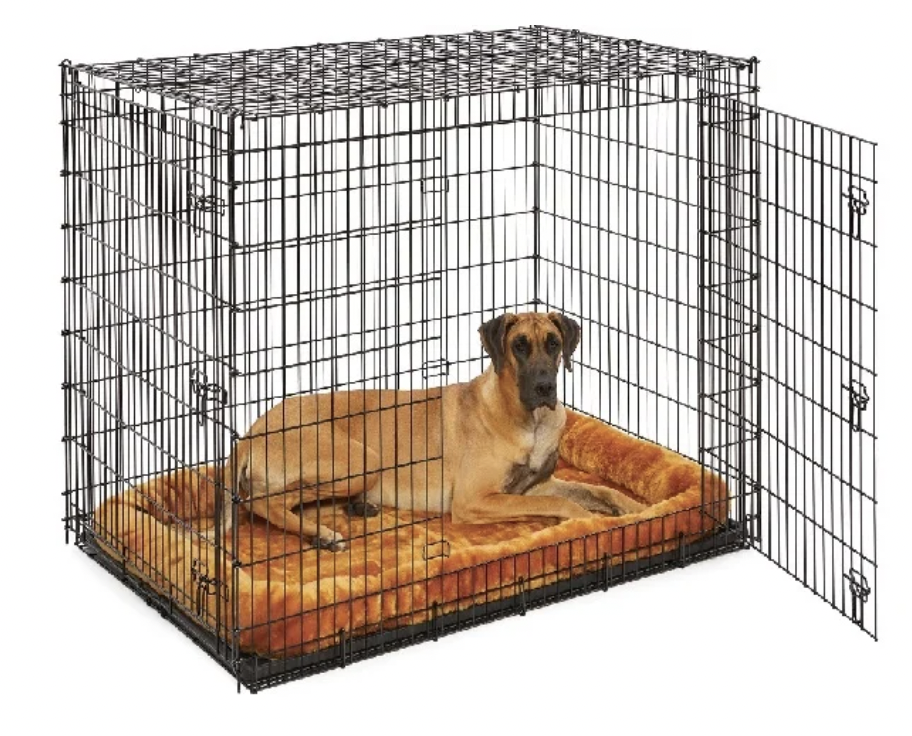 Hondenbench Mega - 137x94x114cm - inclusief Cinnamon deluxe benchmatras