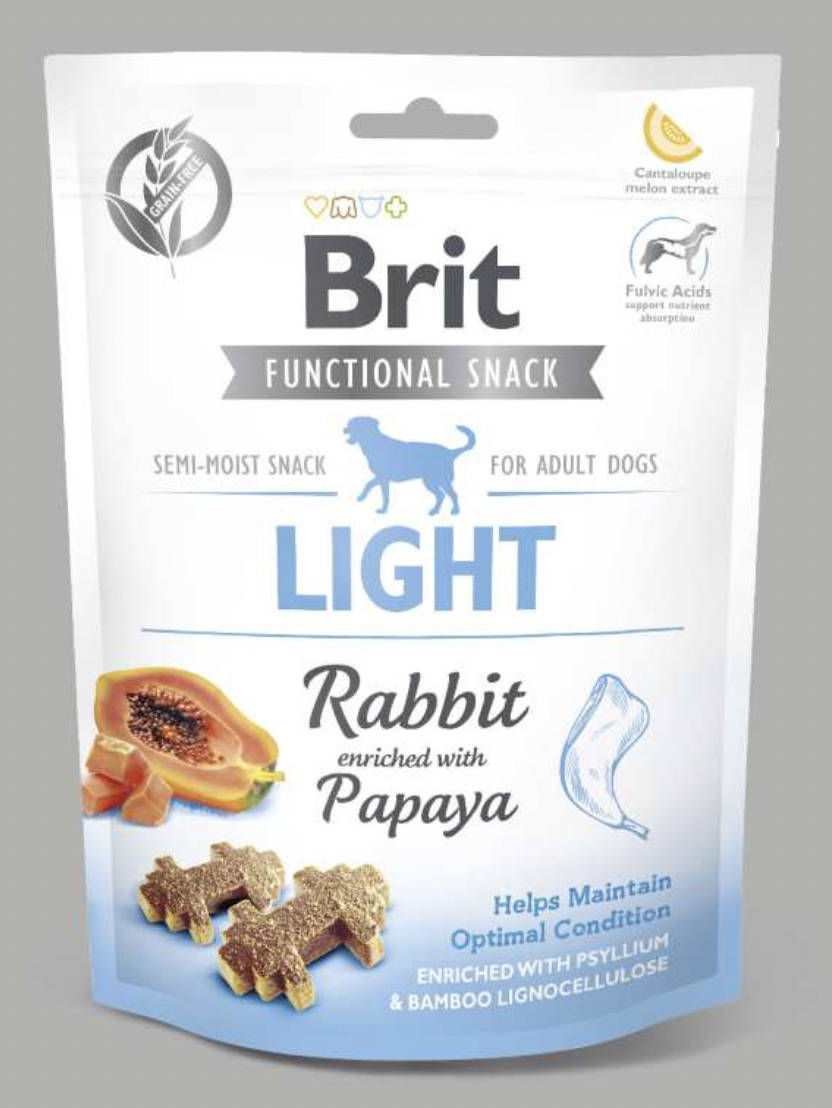 Light - Konijn met papaya 150gr Light - Konijn met papaya 150gr