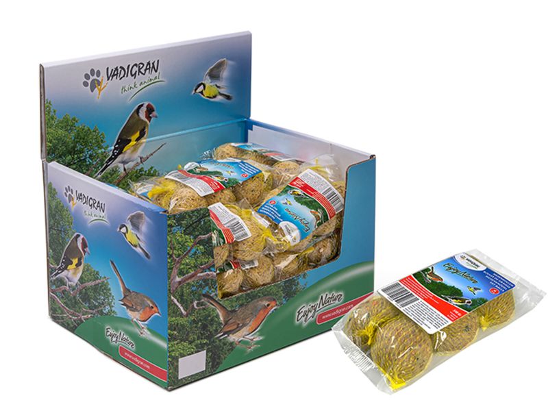 6 Mezebollen voor buitenvogels (6x90gram)