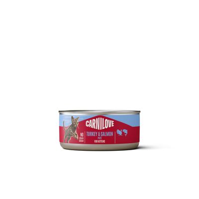 Carnilove can-blik kitten turkey & salmon 100 g