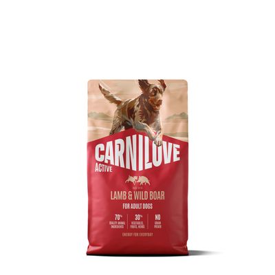Carnilove Active dog-hond Lamb & Wild Boar for Adult All Breeds 4 kg