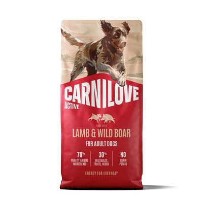 Carnilove Active dog-hond Lamb & Wild Boar for Adult All Breeds 12 kg