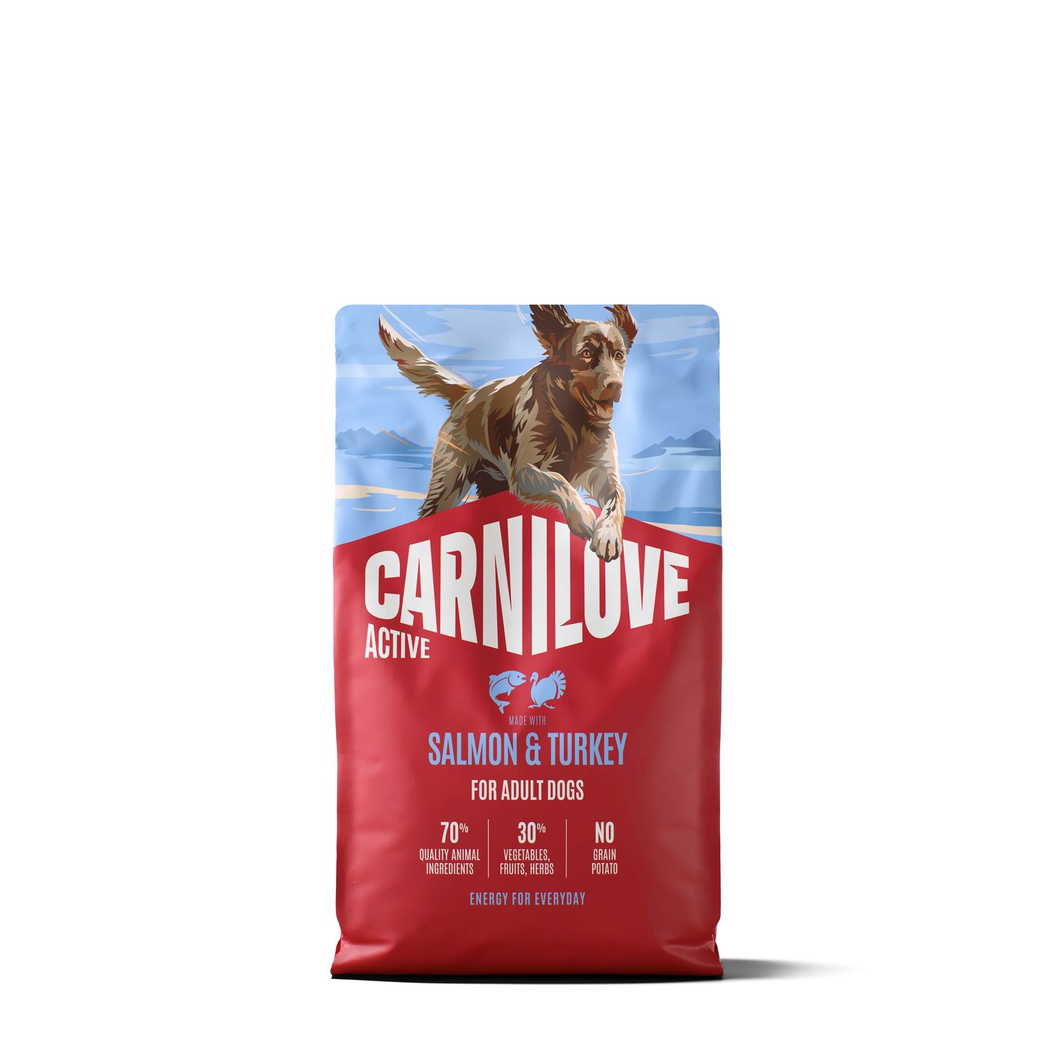 Carnilove Active dog-hond Salmon & Turkey for Adult All Breeds 4 kg