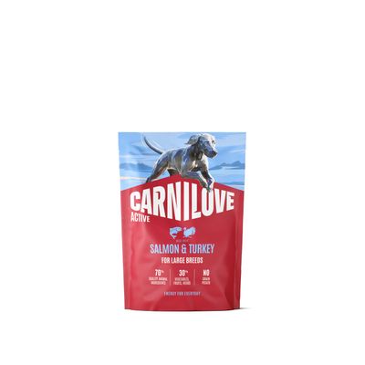 Carnilove Active dog-hond Salmon & Turkey for Adult Large Breeds 1,5 kg