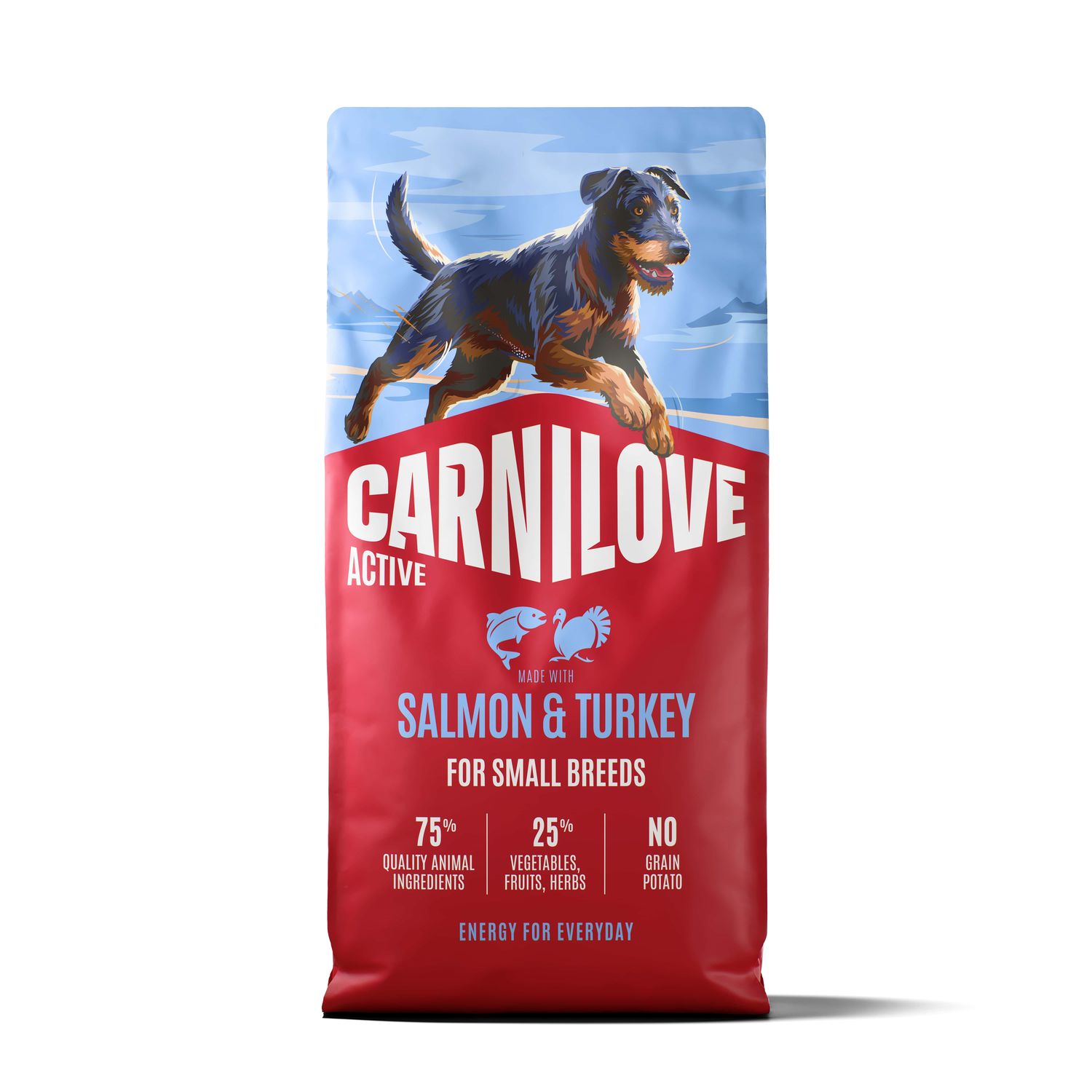 Carnilove Active dog-hond Salmon & Turkey for Adult Small Breeds 12 kg