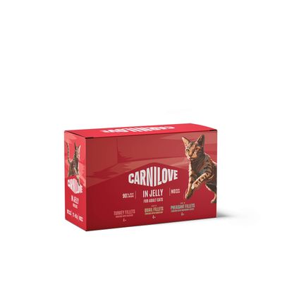 Carnilove cat-kat jelly pouch Multipack 12x85g