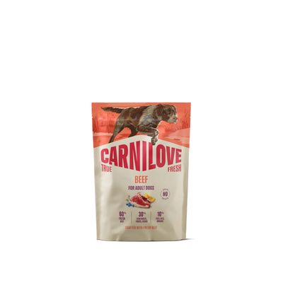 Carnilove True Fresh dog-hond - Beef for adult all breeds 1,5 kg