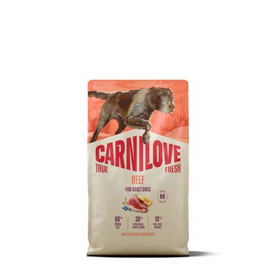 Carnilove True Fresh dog-hond - Beef for adult all breeds 4 kg