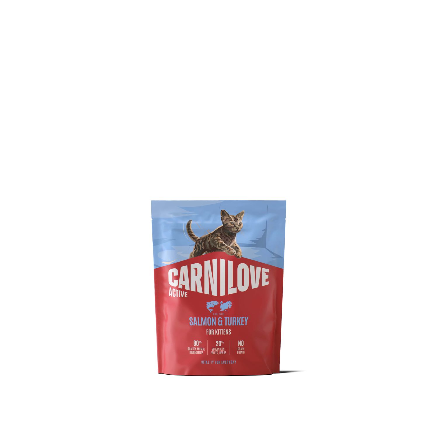 Carnilove Active kitten - Salmon & Turkey for Kittens 400g