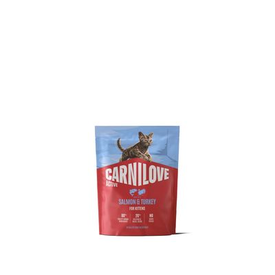 Carnilove Active kitten - Salmon & Turkey for Kittens 400g